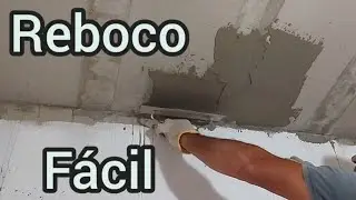Reboco com argamassa Ac3 fica perfeito