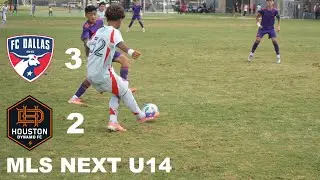 FC Dallas U14 vs Houston Dynamo FC | MLS Next Thriller | 3&ndash;2 Comeback Win #FCDallas #mlsnext