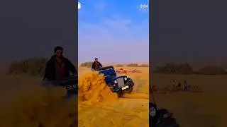 SuperJeep Safari #viral #viralvideo #desert #Jeep #jeepdraft #thar #ytshorts