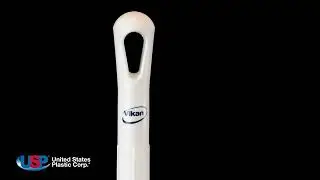 White LDPE Vikan&reg; Flexible Paddle Scraper-51.2