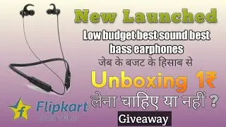 Flipkart Smartbuy BassMoverz Wireless Earphone || Unboxing || Review || 2021 ||