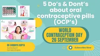 ALL PRECAUTIONS YOU SHOULD TAKE WHILE TAKING OCP&rsquo;s as a contraceptive choice #ytvideo #ytviral #ocp 
