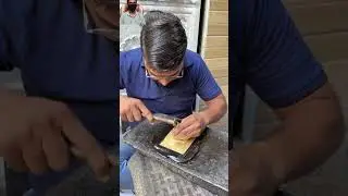 Making of a Gold Mobile Case | Handmade Gold Sheet Work in India