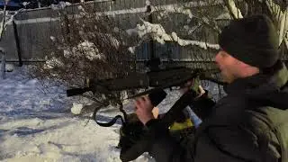 GHK SG551 winter test (-5&deg;C)