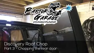 Roof Chop on a 1998 Land Rover Discovery Pt3 - Raptor's Garage | The Archives