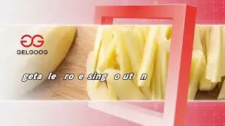 Potato Shreds Strips Processing Line