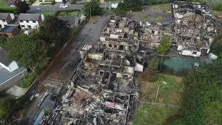 DJI Mini 2 - School Fire - Aftermath - Campsie View School - Lenzie