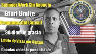 La Embajada Respondió estas preguntas del Summer Work & Travel!