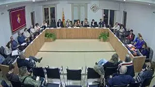Ple Municipal 20 de març de 2025