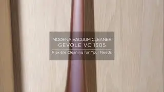 HOW TO USE: MODENA Gevole VC 1505 - Vacuum Cleaner
