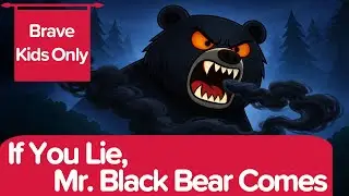If You Lie, Mr. Black Bear Comes | Scary Kids Song | Life Habits Song | Mangdungi Kids