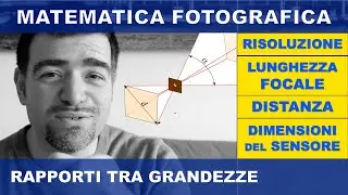 Matematica fotografica: lunghezza focale, distanza, dimensioni del sensore e risoluzione