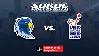Volleyball Bundesliga: Sokol Herren vs. VBK Wörther-See-Löwen Klagenfurt