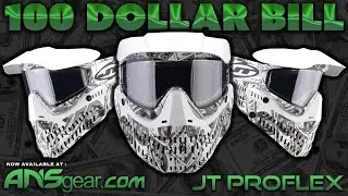 Limited Edition 100 Dollar Bill JT ProFlex Paintball Mask  - Review