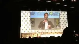 Matthew McConaughey Talks About Working with Director Christopher Nolan - San Diego Comic-Con 2014