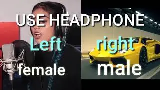 Satisfya Female[male] Gaddi Lamborghini Imran Khan covered by Aish [magic sound use head phones]....