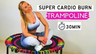 30 min rebounder workout / Trampoline workout for weight loss / Bellicon rebounding