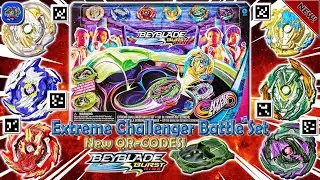NEW Extreme Challenger Battle Set QR-Codes | Новые Qr-Коды Extreme Challenger Battle Set - Beyblade
