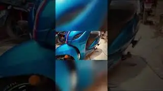 Honda activa 4g modification tyres and rim #activa #modified #modification_lover