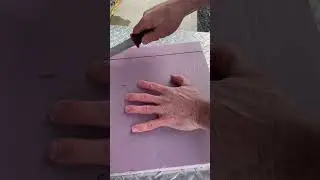 The best pink foam knife is this #milwaukeetools but it could be better | #tools #shorts