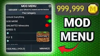 Minecraft PE MOD APK 2026 &ndash; Unlimited Minecoins and All Skins Unlocked