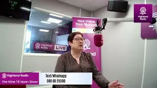 Join Greg Hughes for Tuesdays Nine &lsquo;til Noon Show & share your views! Comment belowl
