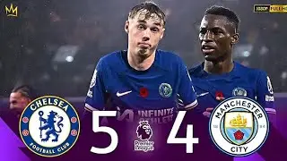 COLE PALMER MASTERCLASS | Chelsea vs Manchester City 5 - 4 Highlights & Goals 2024