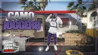GTA 5 1.40 - HOW TO GET THE MODDED PURPLE CAMO JOGGERS ON MALE CHARACHTER USING DM GLITCH