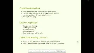 Module 6 - Chapter 28: Enteral Feeding & IV Therapy