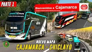 Mapa CAJAMARCA - CHICLAYO / Multiplayer Con Buses / PARTE 1 / Ets2 1.48