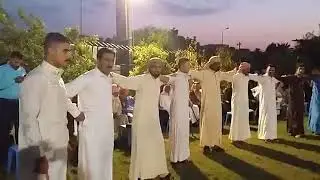 جوبي روساني الأنبار ابو صكر المشهداني وجماعته مع الفنان ابو صلاح الشيحاوي