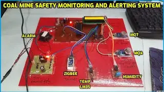 Coal Mine Safety Monitoring and Alerting System with Smart Helmet