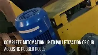 Acoustic Rubber Underlay Production | Prismi Soundproofing Innovation