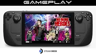 No More Heroes 3 Steam Deck Gameplay