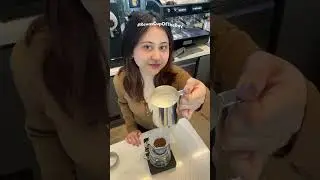 Manual brew V60 langsung pakai susu? Cobain deh..