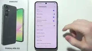 SAMSUNG Galaxy A56 5G: How to Turn On/Off Data Roaming