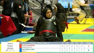 Babak Penyisihan Kejurdun PSHT Puspa Arum Dara vs Ulfi (Papua) || Kategori Tanding C Putri