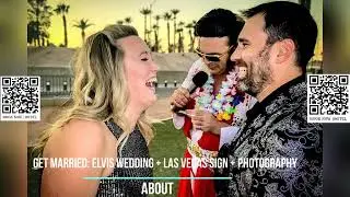 Get Married Elvis Wedding + Las Vegas Sign + Photography