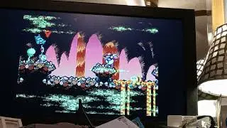 Video Game Trick 201: SMW2: Yoshi's Island (SNES) - Infinite Lives Trick (in 6-2) using Coin Bandit!