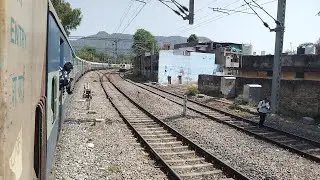 Kishanganj Garib Nawaz Express Journey Highlight From Ajmer Jn To Old Delhi Jn With Pure ICF Rake