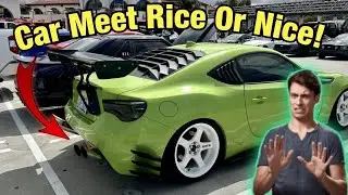Its 2024... HOW ARE PEOPLE STILL DOING THIS - Car Meet Rice Or Nice