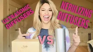 Ultrasonic diffuser (saje) VS Nebulizing Diffuser (aromatech Aromini BT)