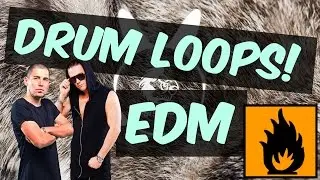 EDM, Future & Trap DRUM LOOPS! (600+)