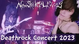 VLOG | New Skeletal Faces Concert 8/4/23-(San Diego, CA) #gothmusic #deathrock #bluemonday