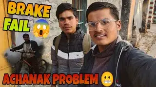 Brake Fail 😱 | Phir Bhi Gopeshwar Tak | Real Ride Vlog#dailyvlog #reallifevlog #motovlogger 
