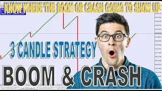 BOOM & CRASH🔥║THREE CANDLES STRATEGY ║😍🔥 ONE OF THE BEST STRATEGIES EVER TO MAKE A PROFIT║EXPLAINED║