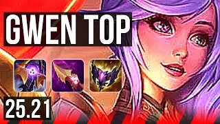 GWEN vs SETT (TOP) | Dominating | TR Grandmaster | 25.21