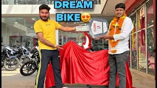 Finally Got New DREAM BIKE&hellip; 🥹 Taking Delivery !! ❤️