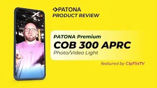 📦 Product Review: PATONA COB 300: @CipFlixTV 's Bunker Lighting Solution for Filmmaking