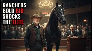 The Quiet Rancher's Stunning Bid That Shook an Elite Horse Auction.